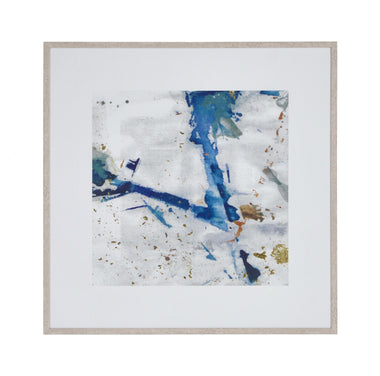 Bizzotto Πίνακας Gallery 543 Μπλε/Λευκό με Πλαίσιο  60x2.5x60 0241122