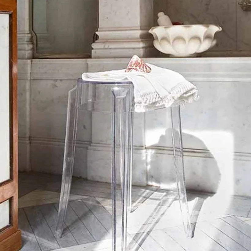 KARTELL Charles Ghost Low Χαμηλό σκαμπό 04897/B4